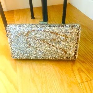 NEW with tags! ALDO GLITTER CLUTCH